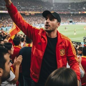 Adidas M Spain Espana FIFA World Cup 2010 Blokecore Sporty Soccer Track Jacket